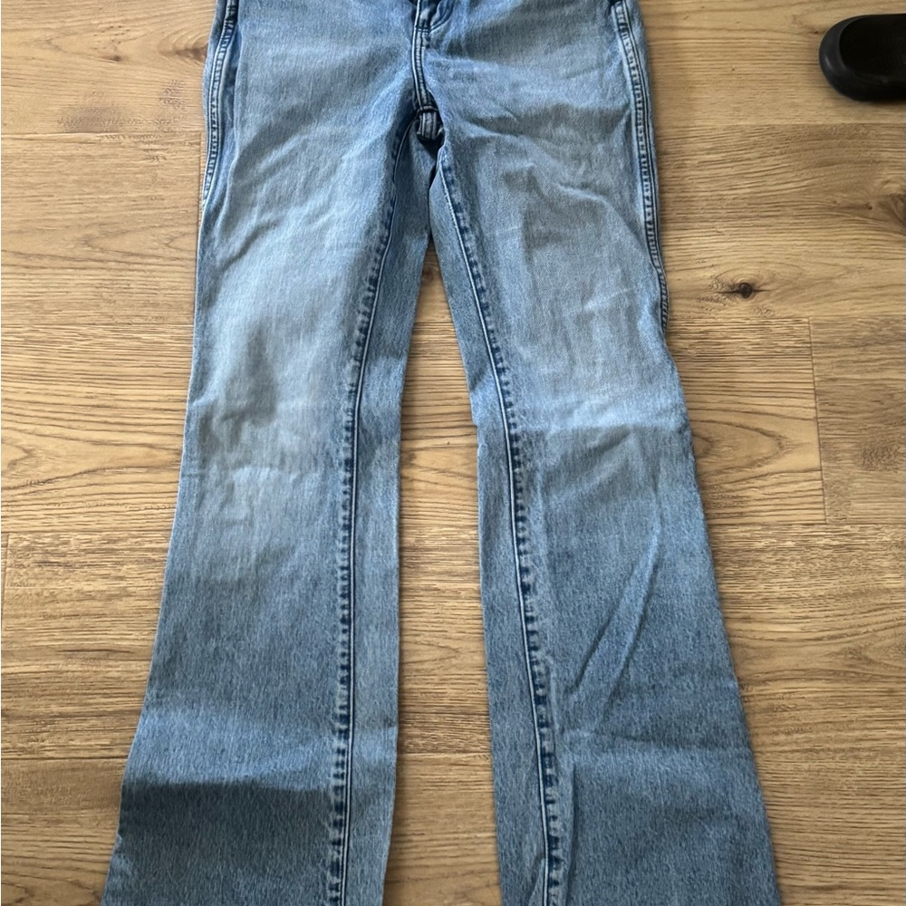 Wrangler Women's Light Blue Straight Leg Jeans